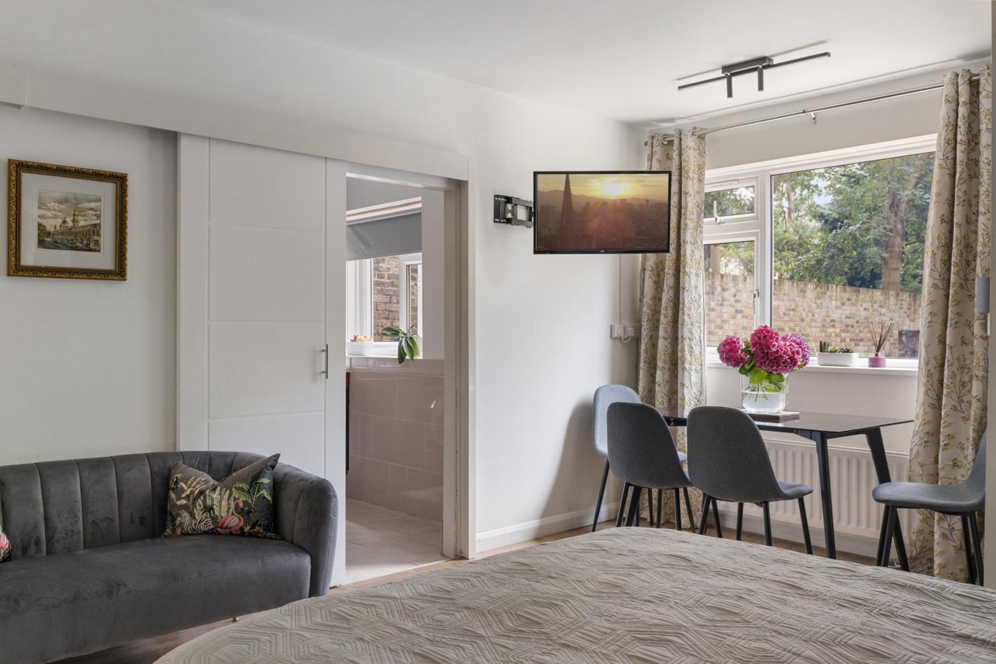 King Studio Apartment With Garden And Parking Илинг Экстерьер фото